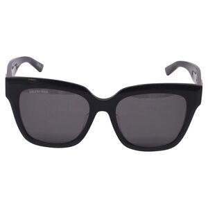 Balenciaga BB0237SA Square-Framed Sunglasses in Black Acetate